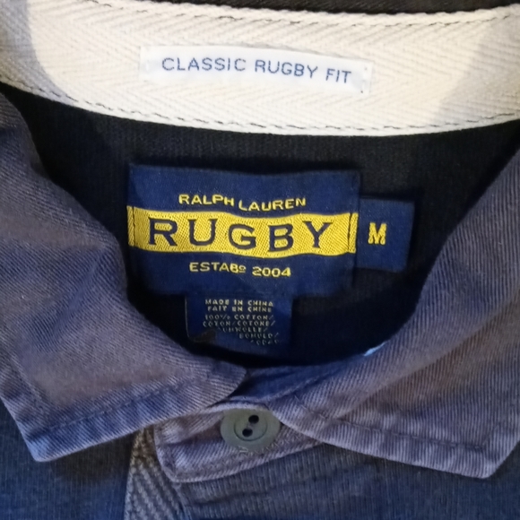 🔥Vintage Ralph Lauren Rugby Polo - Picture 3 of 7